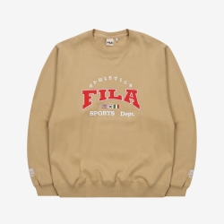 Fila New Vintage - Miesten Hoodie - Beige | FI-33064